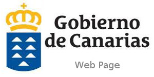 Gobierno de Canarias webpage
