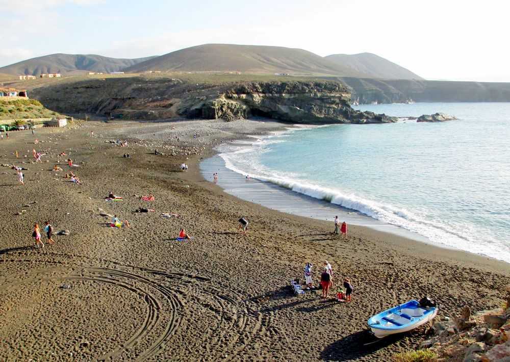 Ajuy, Fuerteventura playa negra