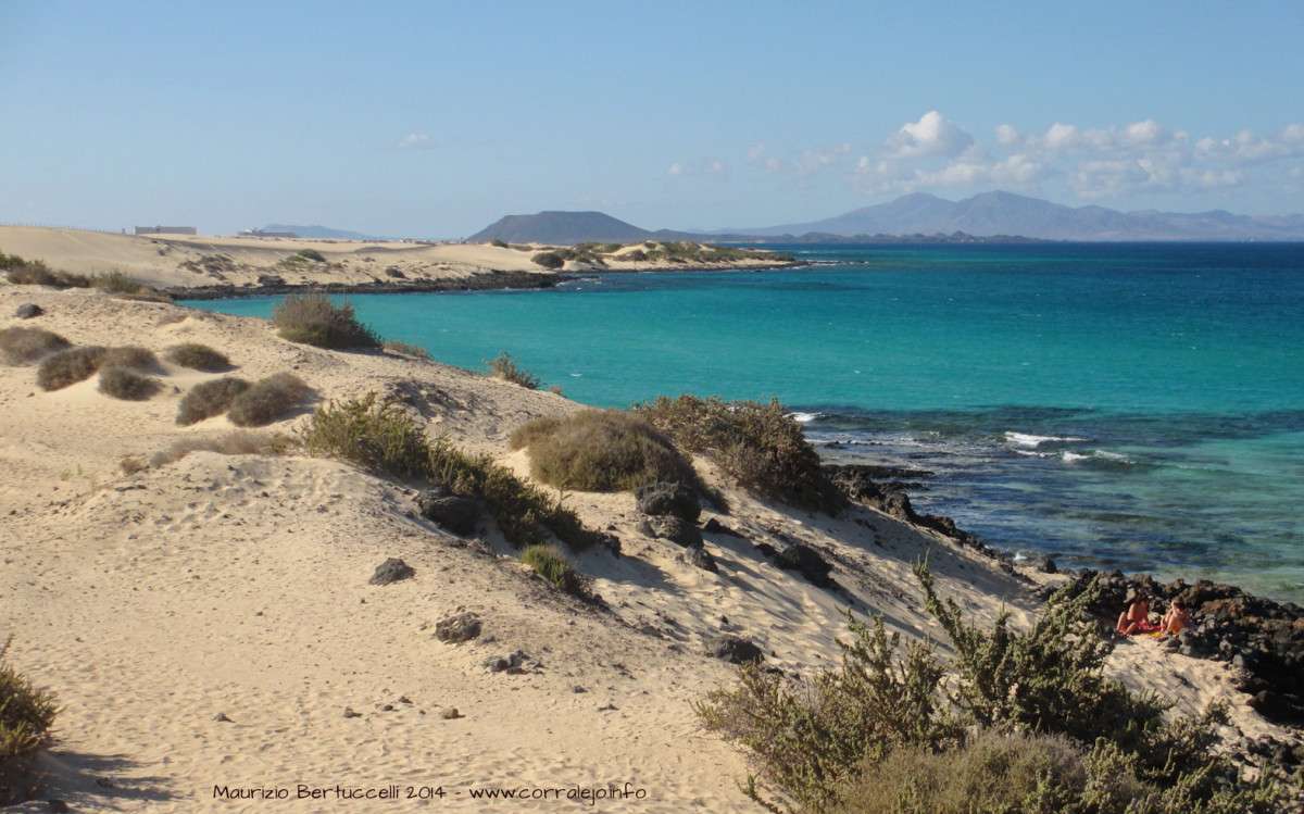 Dunas Corralejo Fuerteventura Oceano