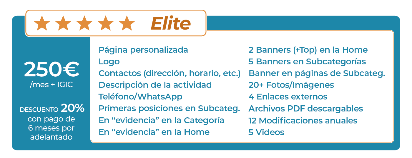 Lista De Precios Elite