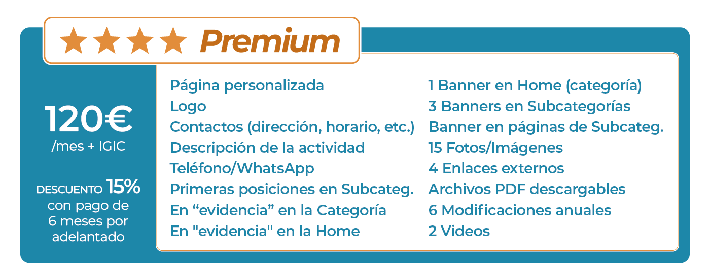 Lista De Precios Premium