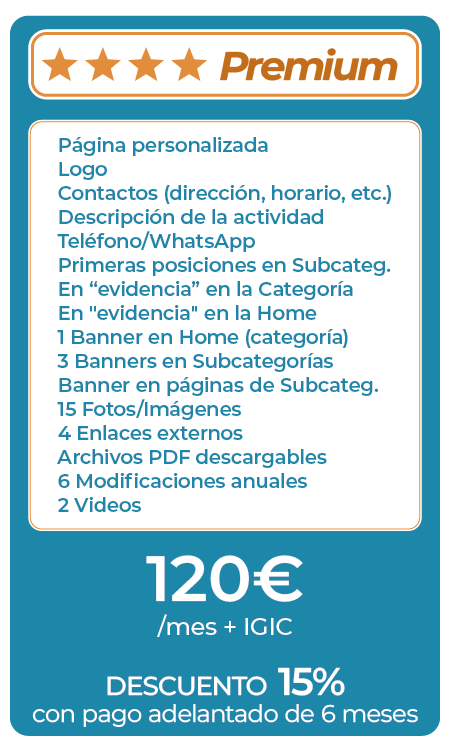 Lista De Precios Sponsor Premium