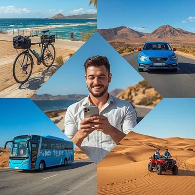 Traveling Around Fuerteventura, Canary Island