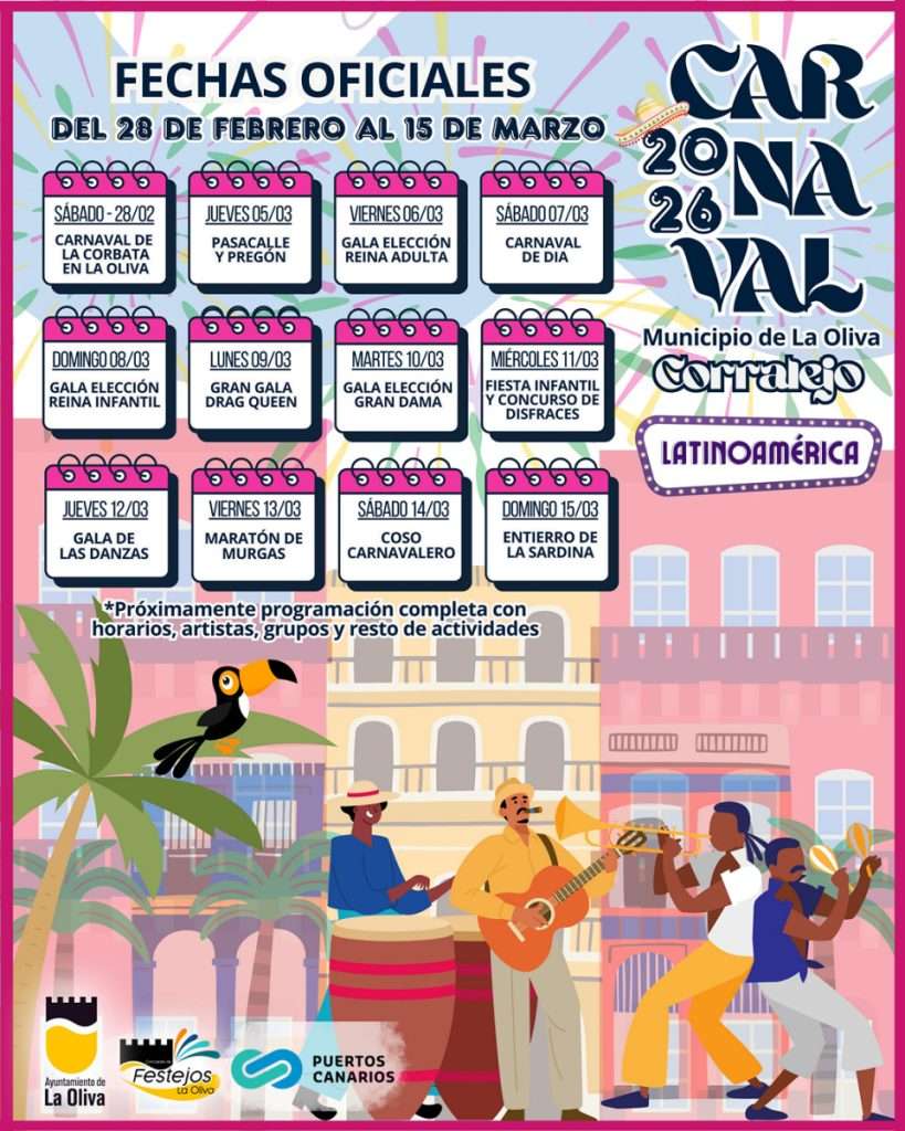 Resumen Actos Carnaval 2026 Publicacion