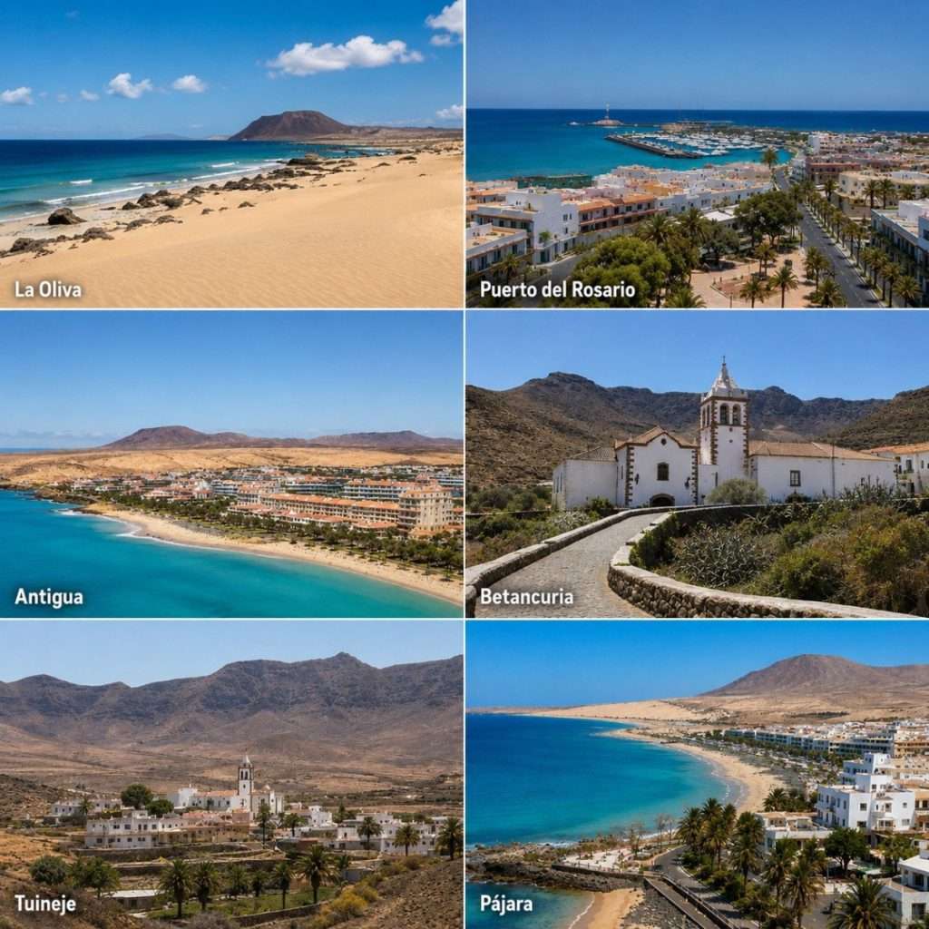 The Six Municipalities Of Fuerteventura: Territorial Organization And Characteristics 9 I 6 Ayuntamientos Fuerteventura