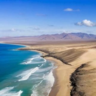 Landscape Fuerteventura AI image